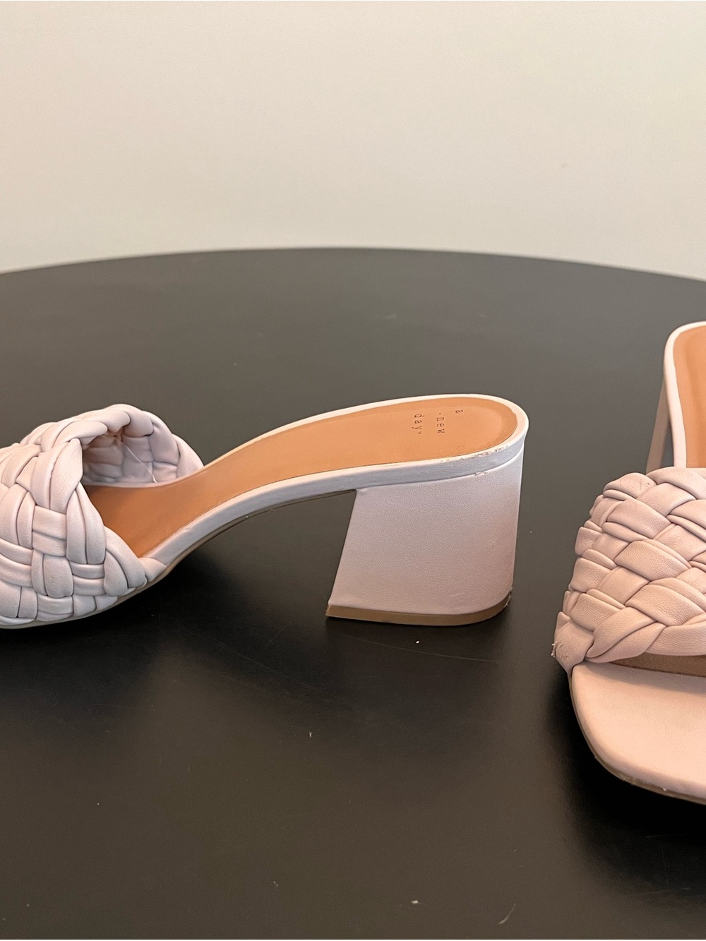 a new day Woven Block Heel Sandals
